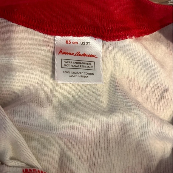 Hanna Andersson Heart Onesie 2T - Picture 3 of 3